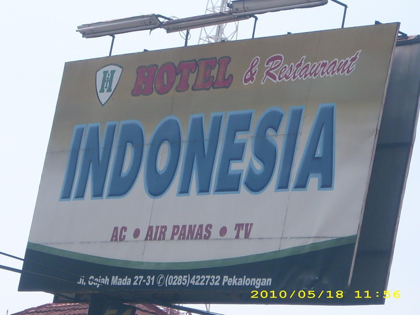 Hotel Indonesia Pekalongan Exterior photo